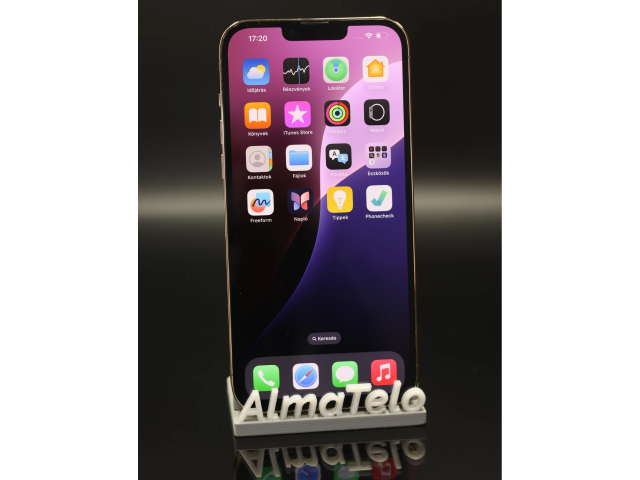 Apple iPhone 13 Pro Max 128 GB Gold 100% akku - 12 HÓ GARANCIA