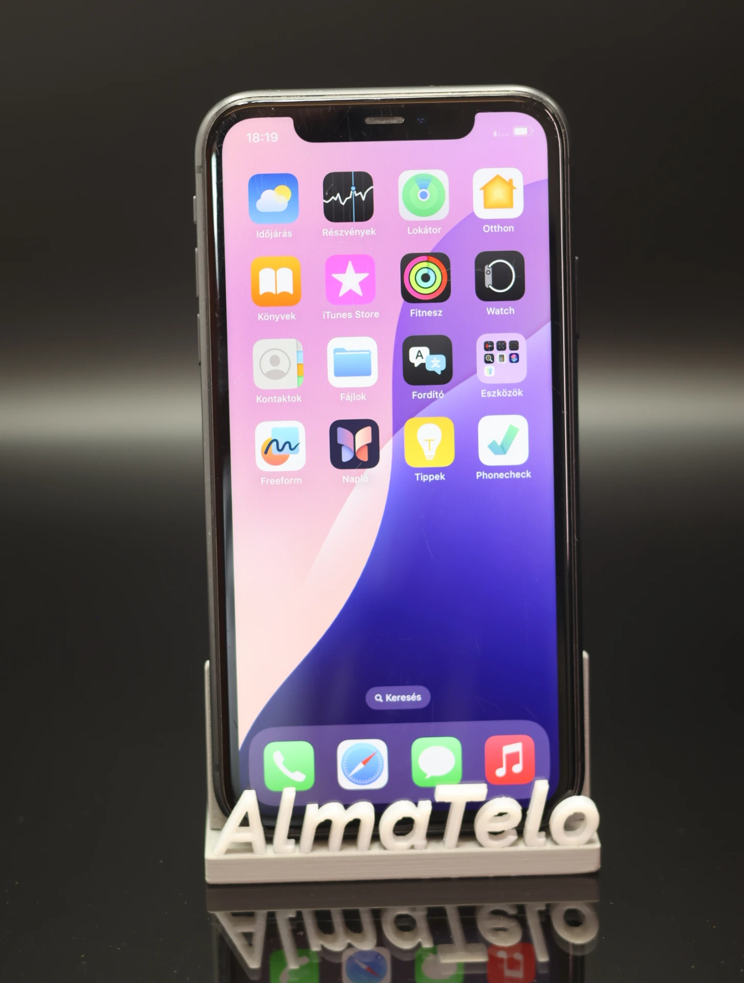 Apple iPhone 11 64 GB Black 100% akku - 12 HÓ GARANCIA