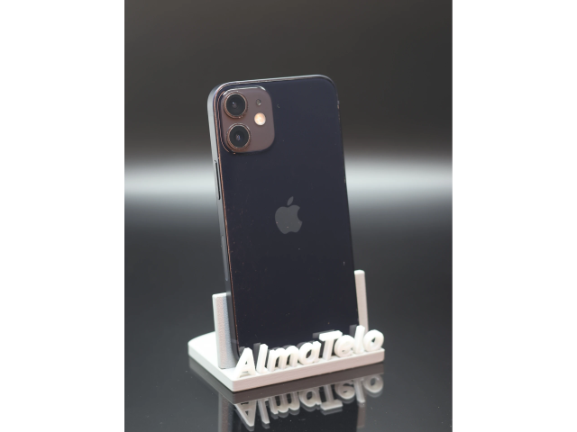 Apple iPhone 12 Mini 64 GB Black 100% akku - 12 HÓ GARANCIA