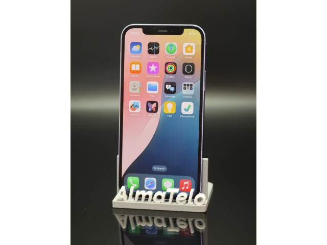 Apple iPhone 12 128 GB Purple 100% akku - 12 HÓ GARANCIA