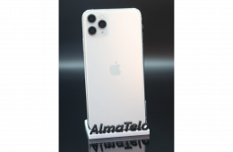 Apple iPhone 11 Pro Max 64 GB Silver 100% akku - 12 HÓ GARANCIA