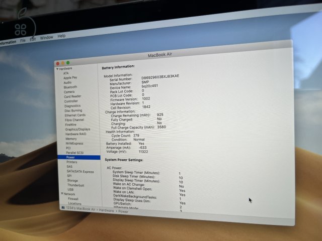 MacBook Air 2019 13