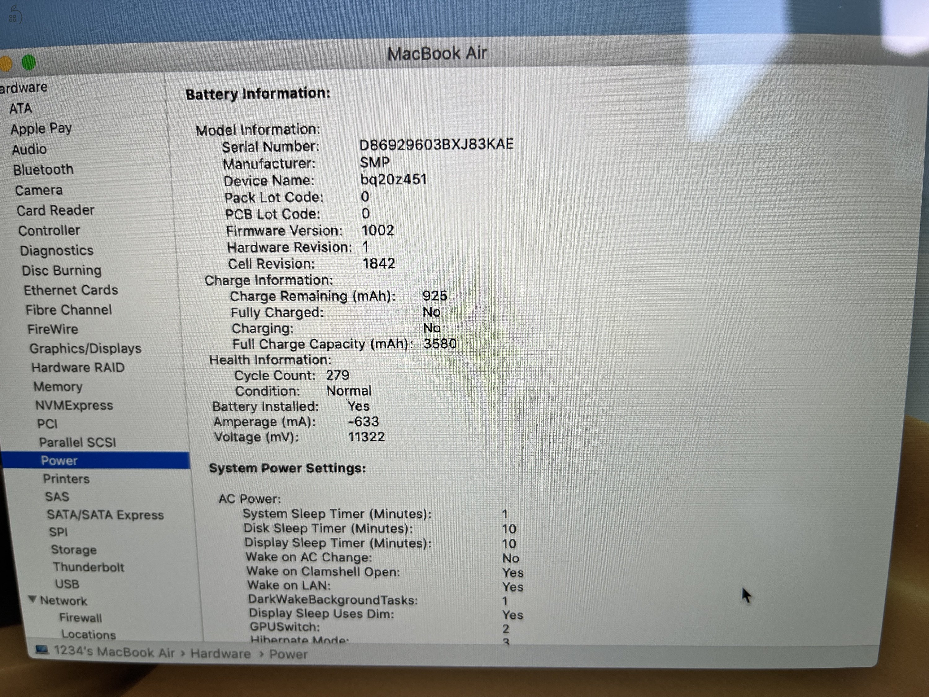 MacBook Air 2019 13