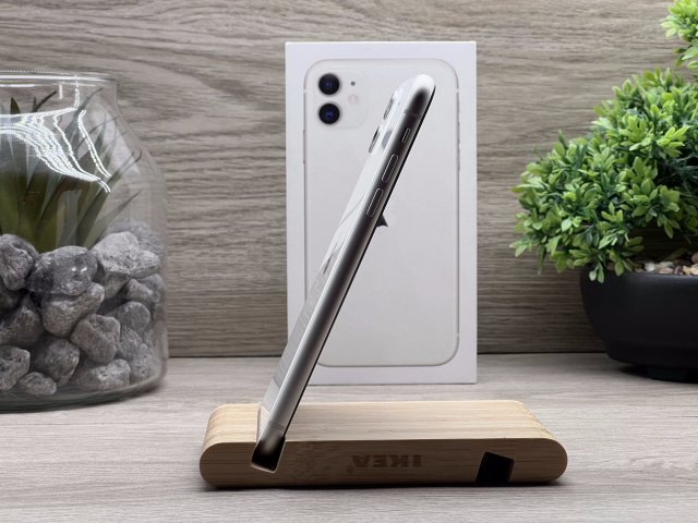 Hibátlan iPhone 11 White 128GB 2 ÉV Garanciával Számlával Aksi 100%