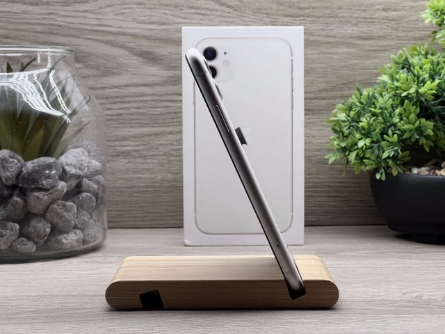 Hibátlan iPhone 11 White 128GB 2 ÉV Garanciával Számlával Aksi 100%