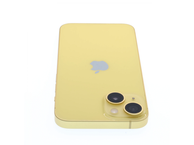 !! 1 ÉV GARANCIA !! Apple iPhone 14 128 GB Yellow 100%
