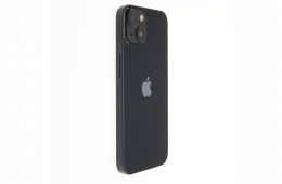 !! 1 ÉV GARANCIA !! Apple iPhone 13 128 GB Midnight 100%