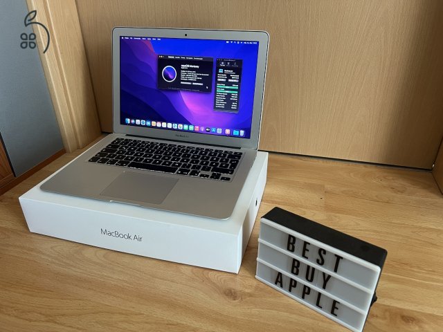 2017 MacBook Air 13 / i5 / 8GB / 128GB SSD / Új 100% Aksival / Eladó ! ! !