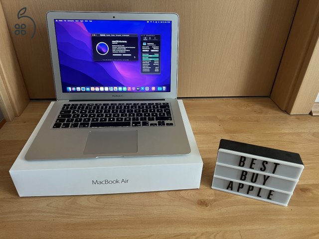 2017 MacBook Air 13 / i5 / 8GB / 128GB SSD / Új 100% Aksival / Eladó ! ! !
