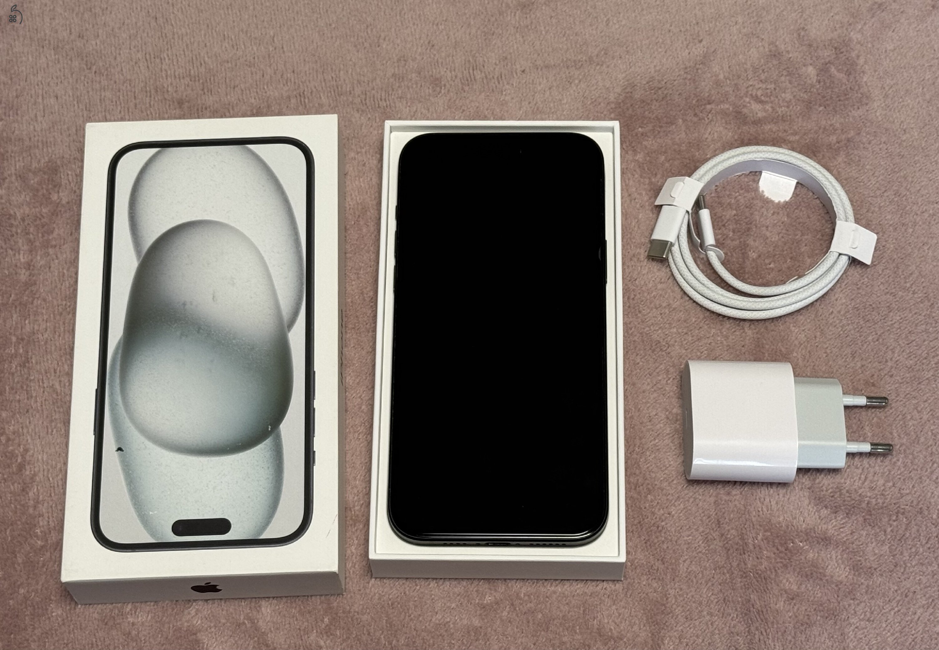 iPhone 15 Plus 128GB - AKKU 92% - kártyafüggetlen, szép állapotban