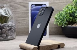 iPhone 12 Black 128GB 2 ÉV Garanciával Számlával