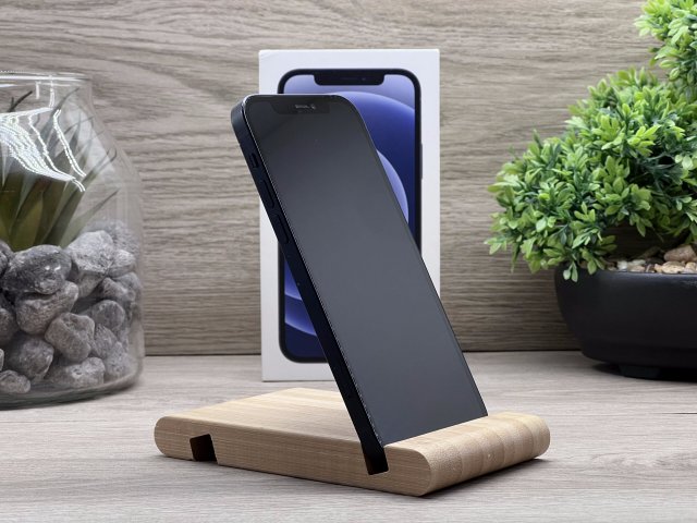iPhone 12 Black 128GB 2 ÉV Garanciával Számlával
