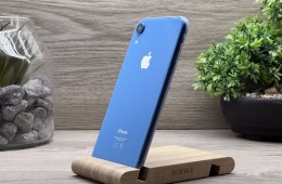 iPhone XR Blue 256GB 2 ÉV Garanciával Számlával Aksi 100%