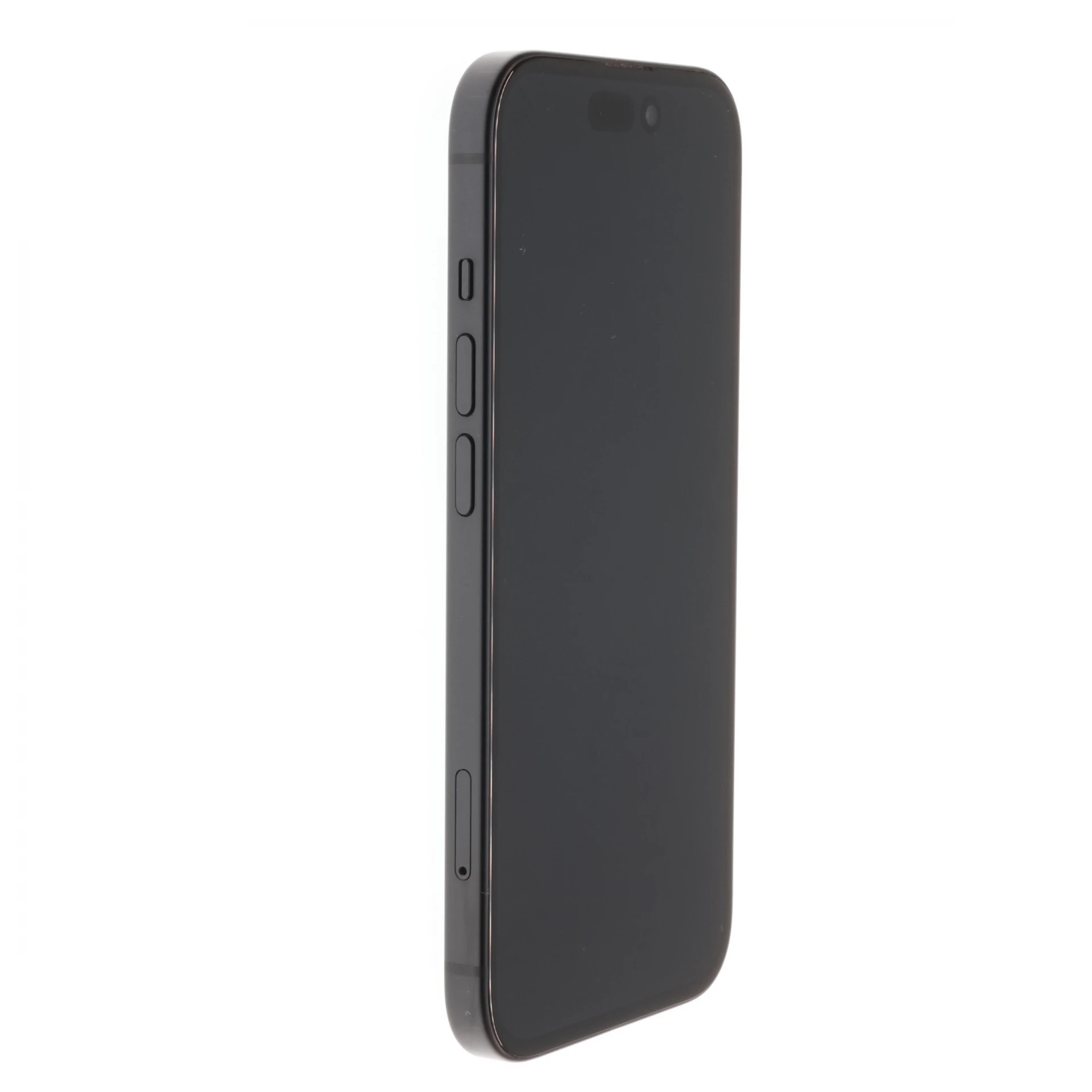 !! 1 ÉV GARANCIA !! Apple iPhone 15 128 GB Black Titanium 100%