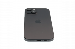 !! 1 ÉV GARANCIA !! Apple iPhone 15 128 GB Black Titanium 100%