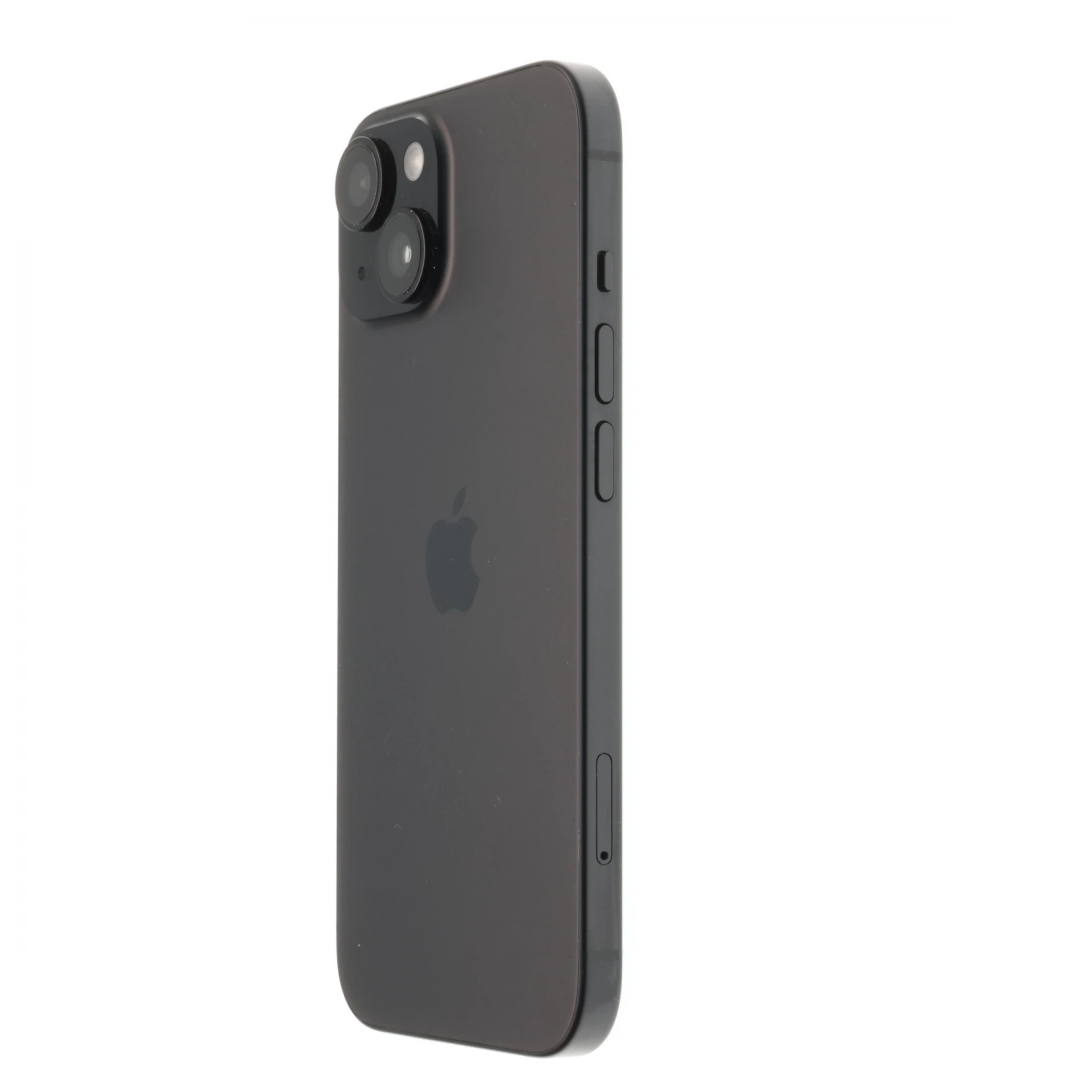 !! 1 ÉV GARANCIA !! Apple iPhone 15 128 GB Black Titanium 100%