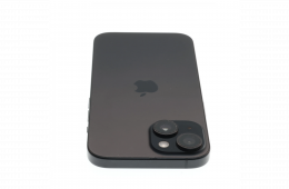 !! 1 ÉV GARANCIA !! Apple iPhone 15 128 GB Black Titanium 100%