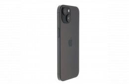 !! 1 ÉV GARANCIA !! Apple iPhone 15 128 GB Black Titanium 100%
