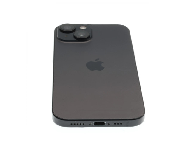 !! 1 ÉV GARANCIA !! Apple iPhone 15 128 GB Black Titanium 100%