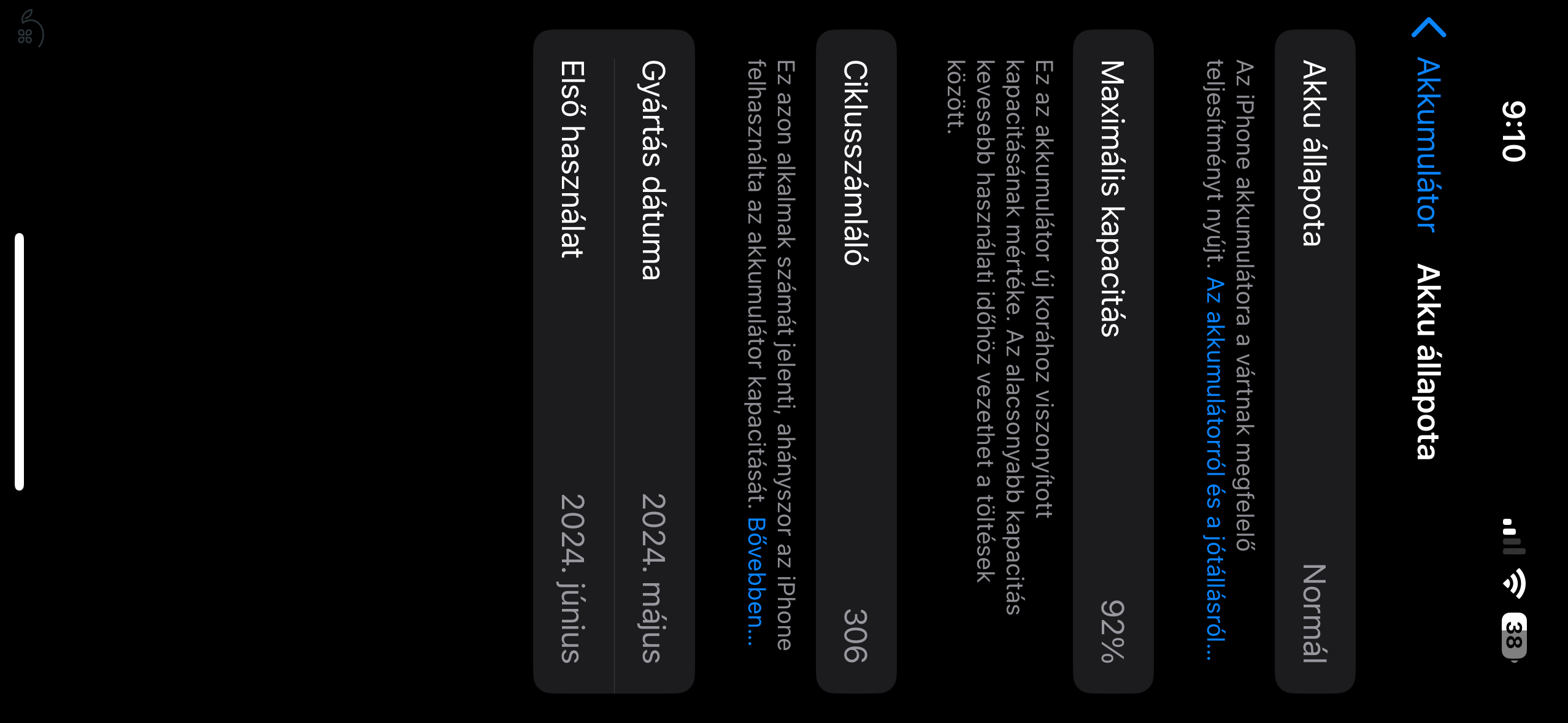 Apple iPhone 15 Pro – 128 GB – Fehér titán – Magyarországi vásárlás