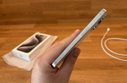 Apple iPhone 15 Pro – 128 GB – Fehér titán – Magyarországi vásárlás