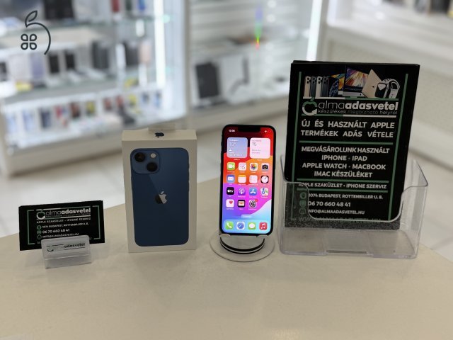 iPhone 13 Mini 128GB Vodafone Újszerű/1-3 hónap gar./Akku 85%/p4252