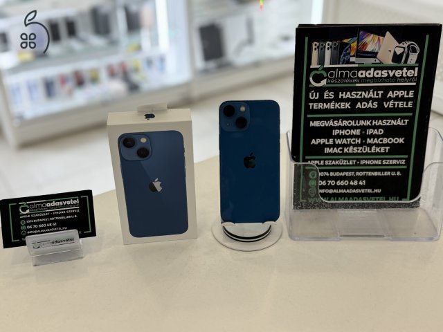 iPhone 13 Mini 128GB Vodafone Újszerű/1-3 hónap gar./Akku 85%/p4252