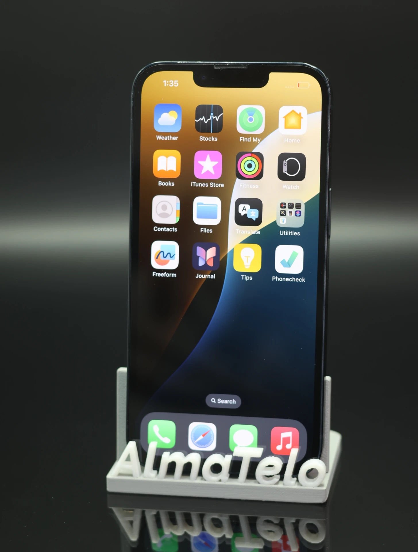Apple iPhone 14 128 GB Midnight 100% akku - 12 HÓ GARANCIA