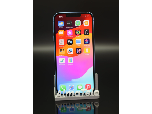 Apple iPhone 13 128 GB Blue 100% akku - 12 HÓ GARANCIA