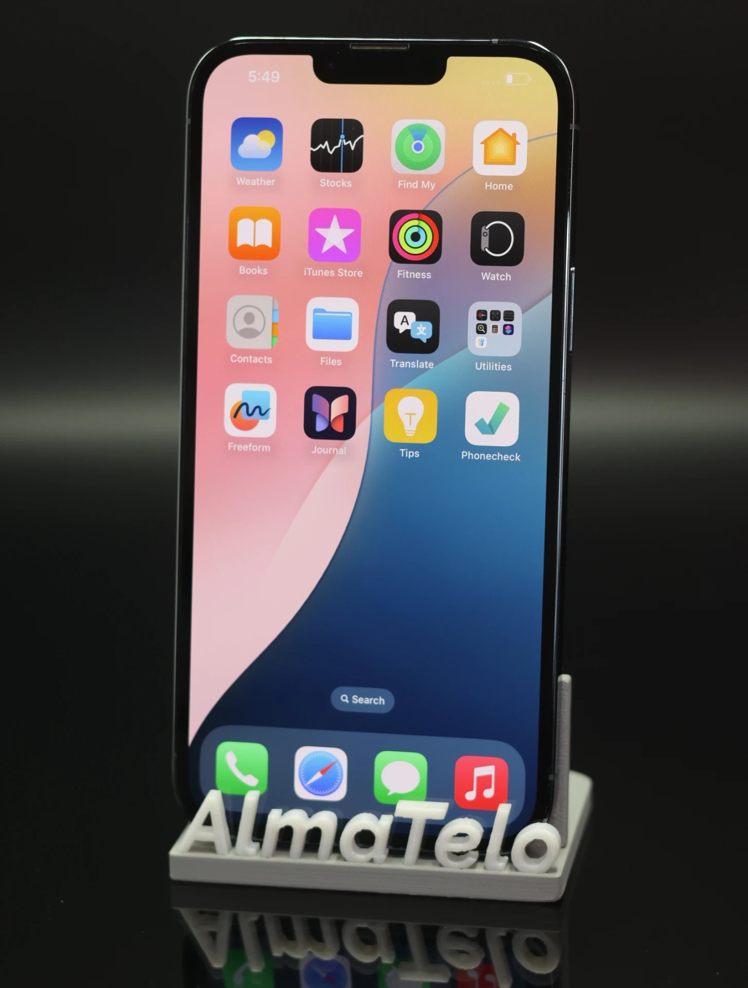 Apple iPhone 13 Pro Max 256 GB Sierra Blue 100% akku - 12 HÓ GARANCIA