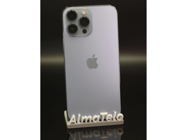 Apple iPhone 13 Pro Max 256 GB Sierra Blue 100% akku - 12 HÓ GARANCIA