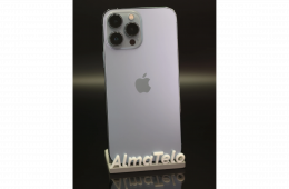 Apple iPhone 13 Pro Max 256 GB Sierra Blue 100% akku - 12 HÓ GARANCIA
