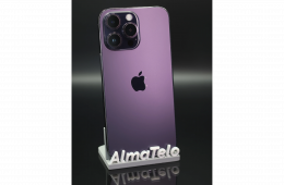 Apple iPhone 14 Pro Max 256 GB Deep Purple 100% akku - 12 HÓ GARANCIA