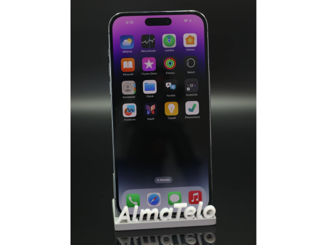 Apple iPhone 14 Pro Max 256 GB Deep Purple 100% akku - 12 HÓ GARANCIA