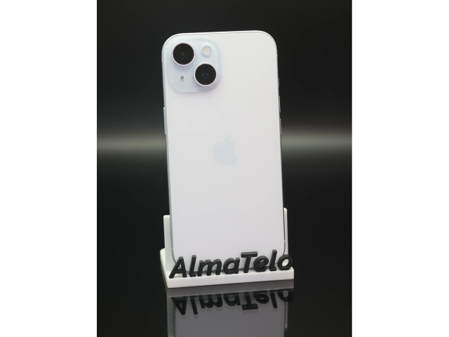 Apple iPhone 15 128 GB Blue Titanium 100% akku - 12 HÓ GARANCIA