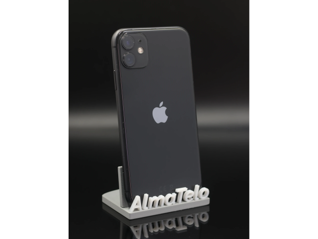 Apple iPhone 11 128 GB Black 100% akku - 12 HÓ GARANCIA