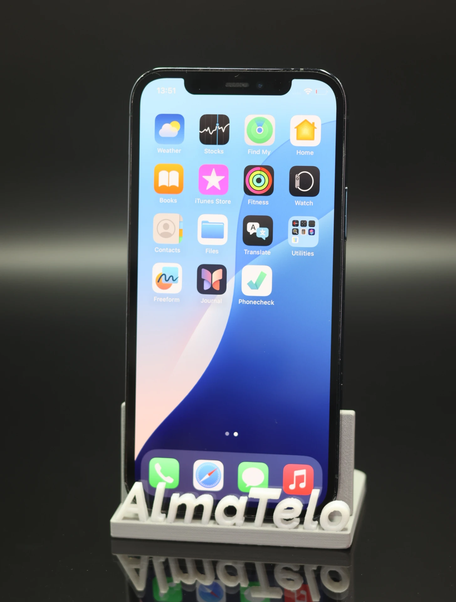 Apple iPhone 12 Pro 128 GB Pacific Blue 100% akku - 12 HÓ GARANCIA