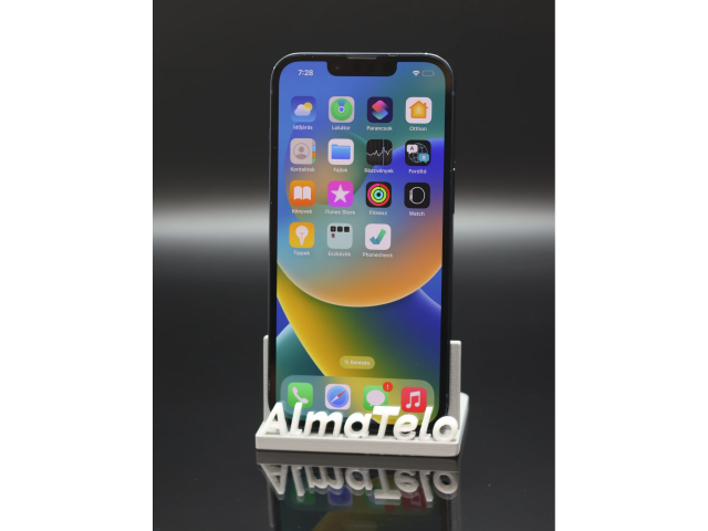 Apple iPhone 14 256 GB Midnight 100% akku - 12 HÓ GARANCIA