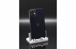 Apple iPhone 12 Mini 64 GB Black 100% akku - 12 HÓ GARANCIA