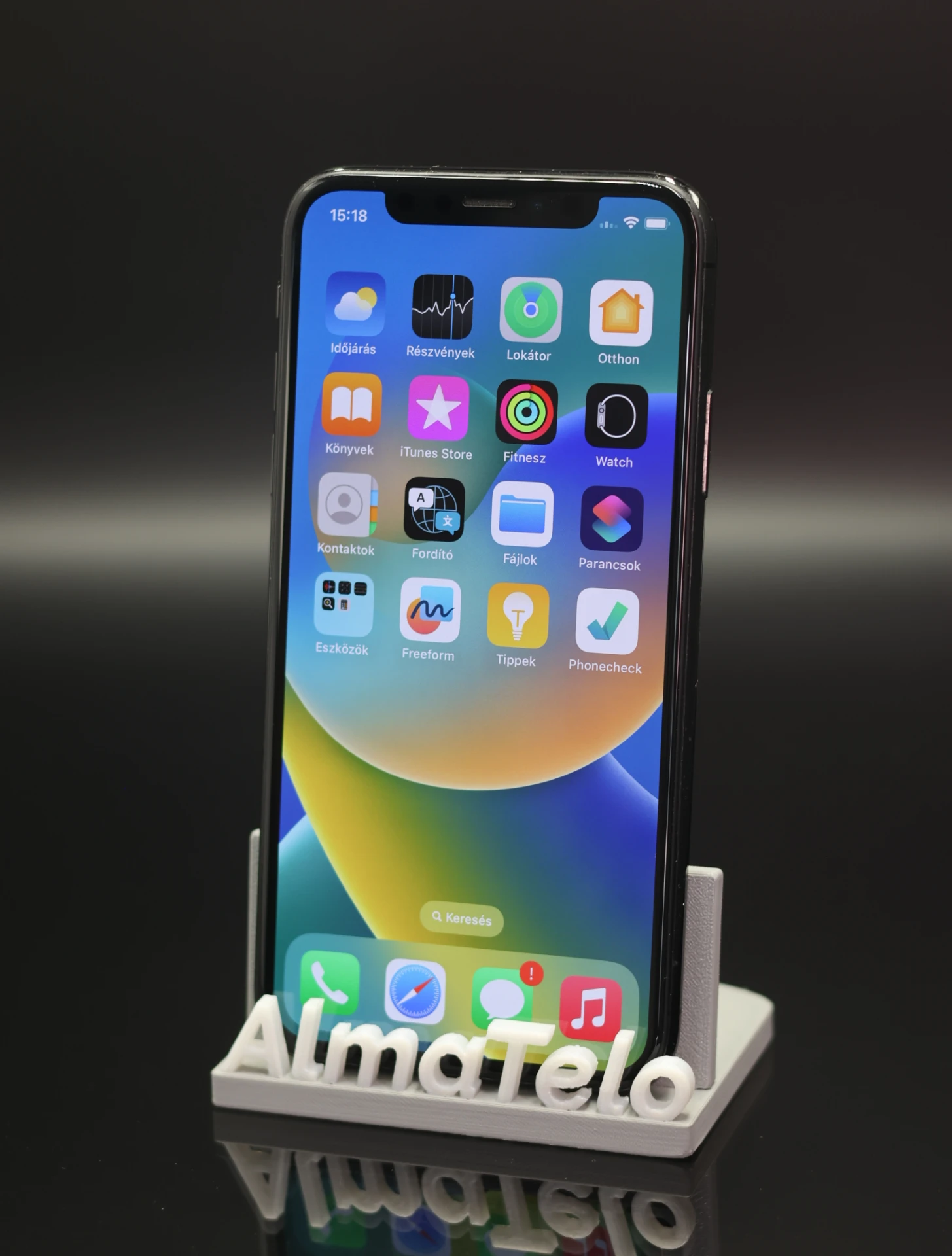Apple iPhone X 64 GB Space Gray 100% akku - 12 HÓ GARANCIA