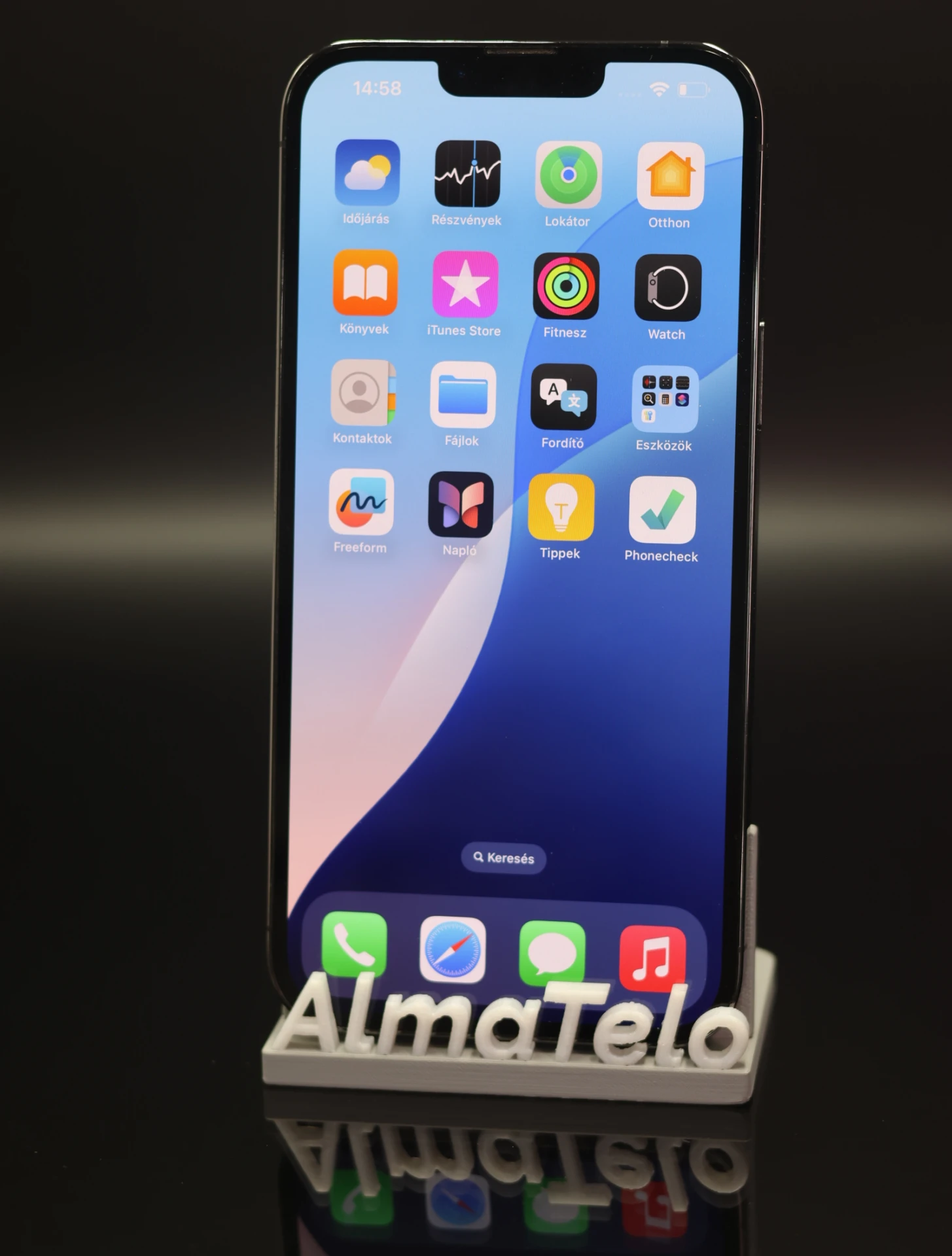 Apple iPhone 13 Pro Max 256 GB Graphite 100% akku - 12 HÓ GARANCIA