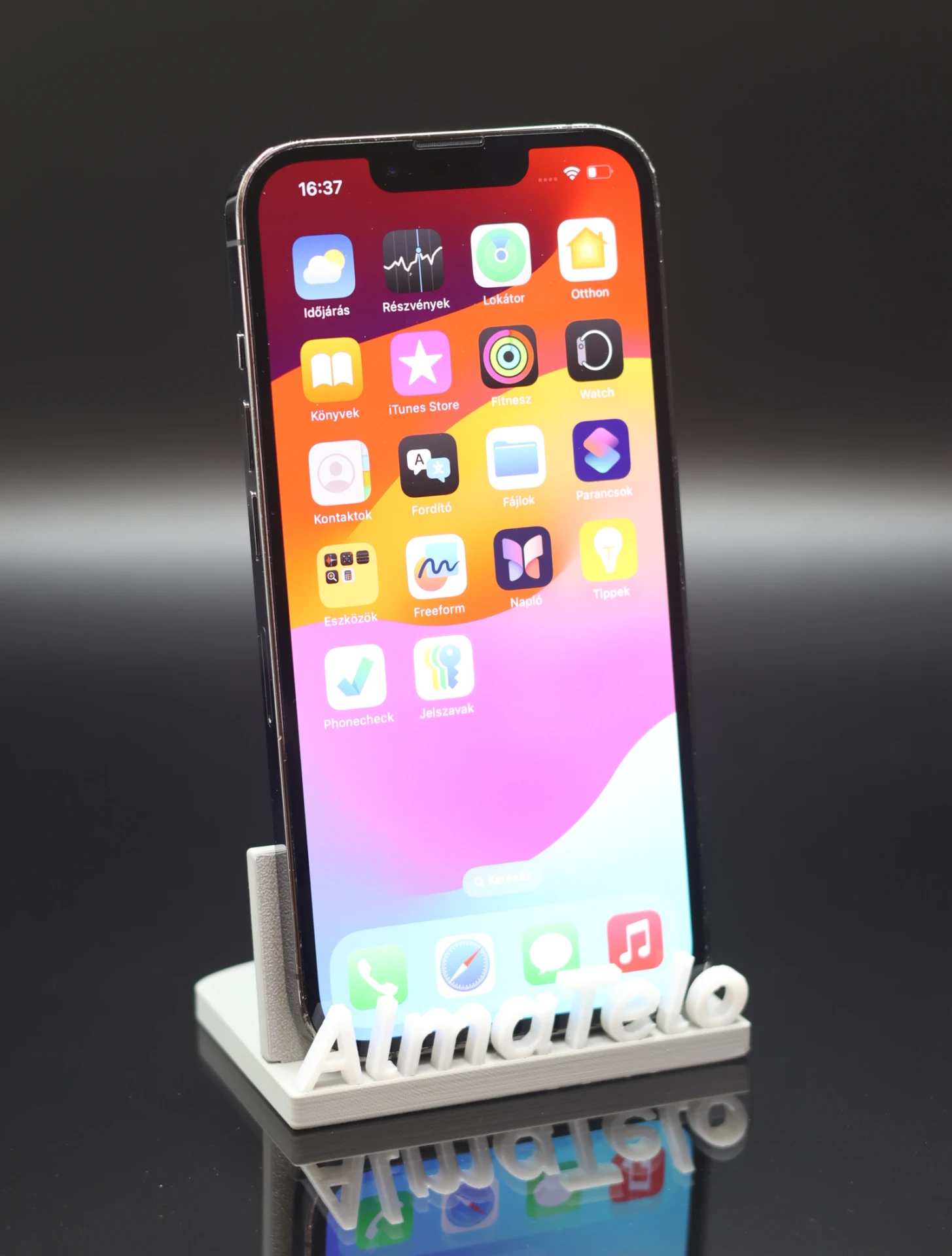 Apple iPhone 13 Pro 256 GB Graphite 100% akku - 12 HÓ GARANCIA
