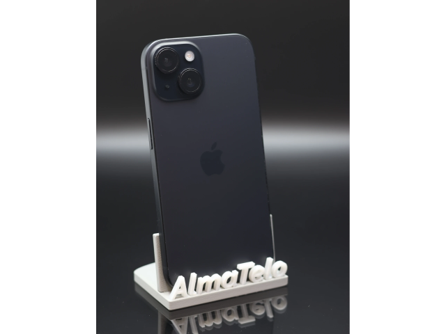 Apple iPhone 15 128 GB Black Titanium 100% akku - 12 HÓ GARANCIA