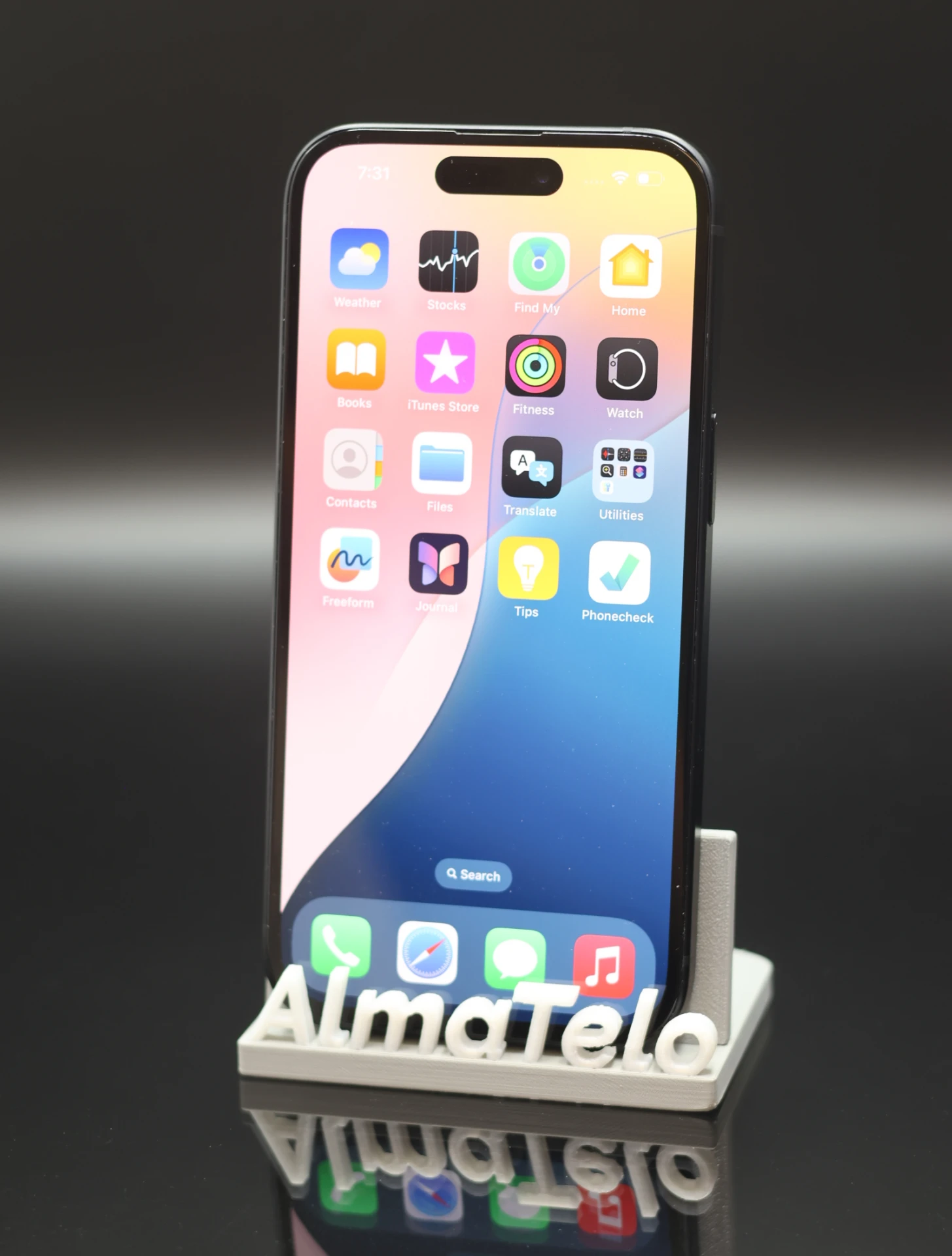 Apple iPhone 15 128 GB Black Titanium 100% akku - 12 HÓ GARANCIA