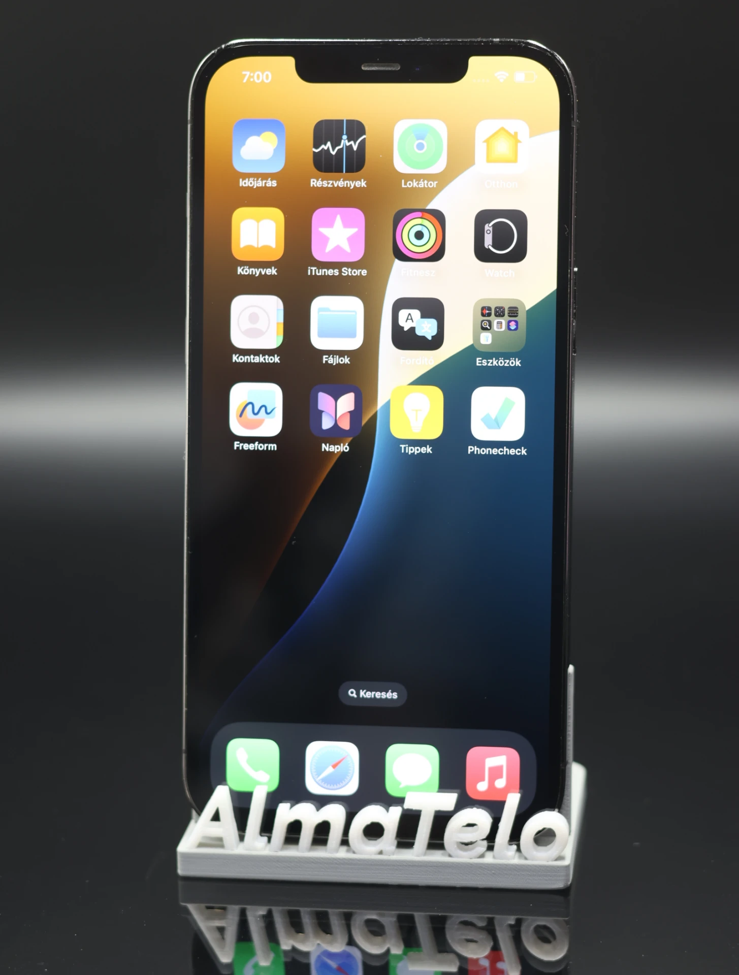 Apple iPhone 12 Pro Max 128 GB Graphite 100% akku - 12 HÓ GARANCIA