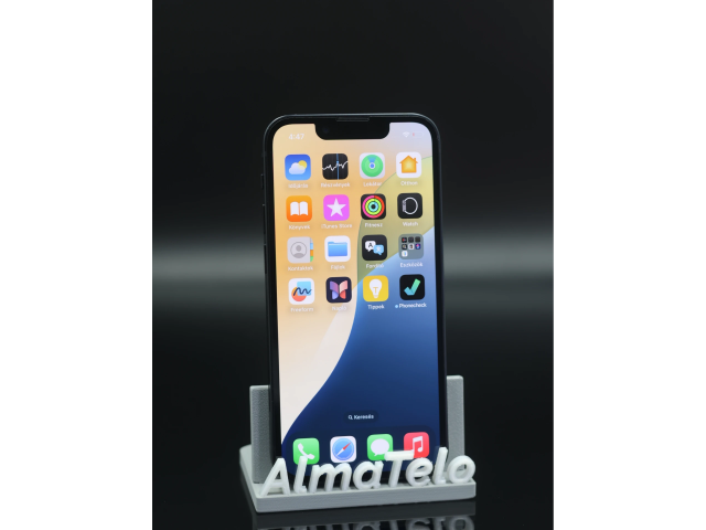 Apple iPhone 13 Mini 128 GB Midnight 100% akku - 12 HÓ GARANCIA