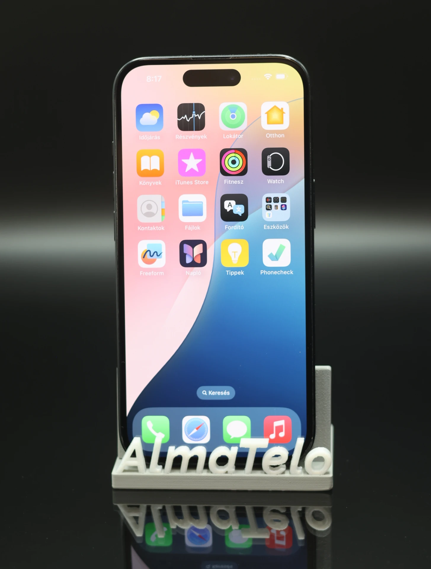 Apple iPhone 15 128 GB Black Titanium 100% akku - 12 HÓ GARANCIA