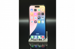 Apple iPhone 15 128 GB Black Titanium 100% akku - 12 HÓ GARANCIA