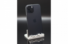 Apple iPhone 15 128 GB Black Titanium 100% akku - 12 HÓ GARANCIA