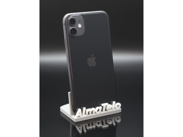 Apple iPhone 11 128 GB Black 100% akku - 12 HÓ GARANCIA